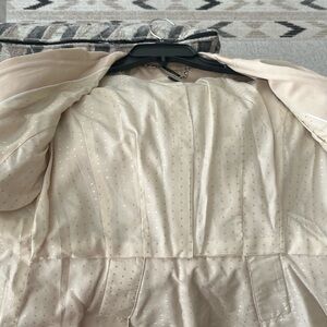 White House Black Market crop and 3/4 sleeve jacket